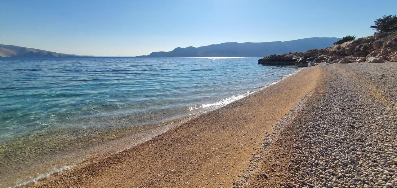 Swim And Climb Baska Holiday House - Island Krk Draga Bascanska Exterior photo